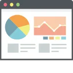 Web Page Browser Analysis Screen SVG Icon